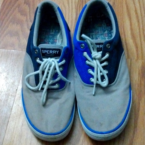 Mult-colored Sperry boat shoes - Picture 1 of 6